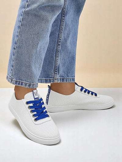 Royalfashion Damen-Eco-Leder-Sneaker Next Step