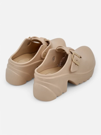 Royalfashion Жіночі гумові сандалі на підборах Voxones