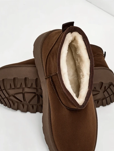 Royalfashion Damen Plateau-Schneestiefel a'la Dagodo