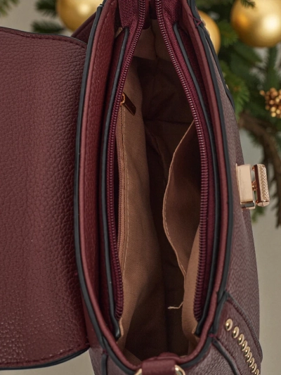 Kleine Damenhandtasche aus Öko-Leder Merlina