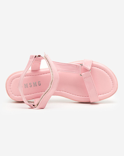 Pink Hereris Flache Damensandalen - Schuhe