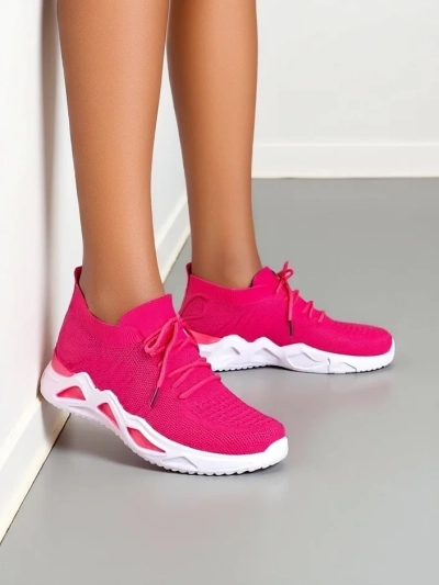 Royalfashion Stoff Damen Sneakers Kaenno