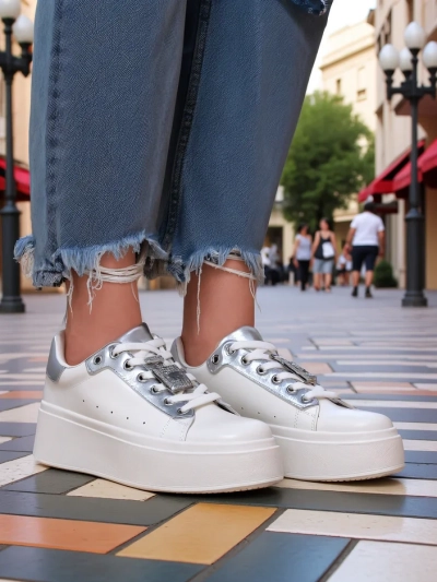 Royalfashion Damen Sport Sneakers Kisoffi