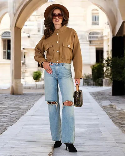 Royalfashion Damen Bomberjacke