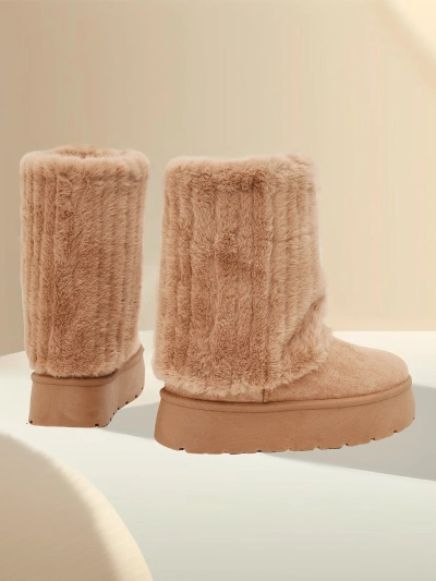 Royalfashion Damen Schneestiefel Rinemo