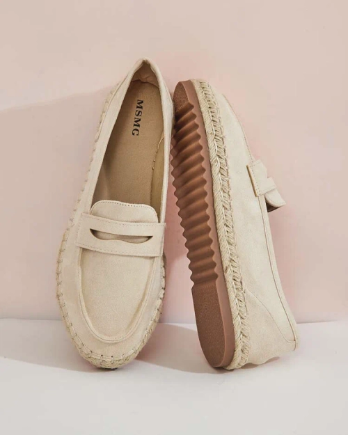 Royalfashion Жіночі мокасини з екозамші Monum