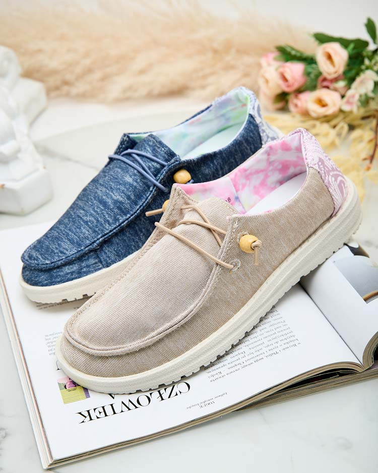 Royalfashion Damen Treppes Schnürhalbschuhe