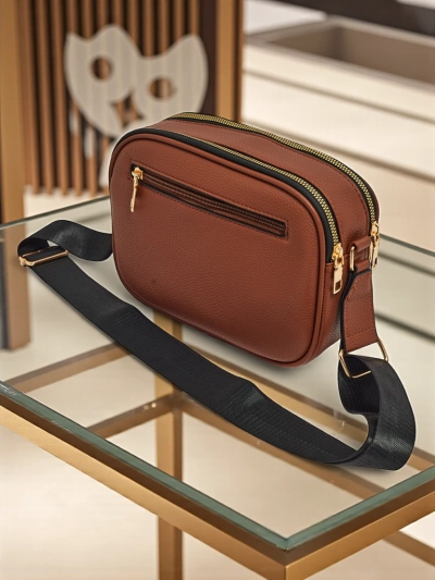 Kleine Damenhandtasche aus Öko-Leder Lunar Elegance