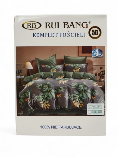 Royalfashion Візерунчаста постільна білизна 180x200 комплект 3 ЧАСТИНИ