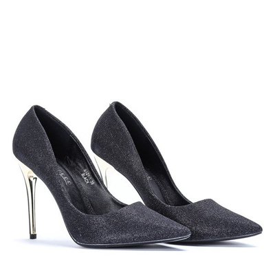 Schwarze Stilettos mit Glitzer Cassidy - Footwear