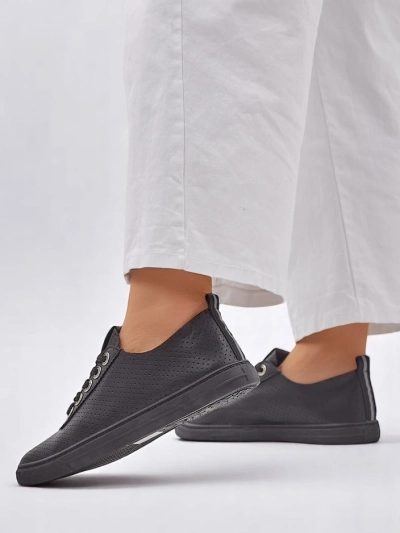 Royalfashion Damen Sneaker mit Strass Cytorrie