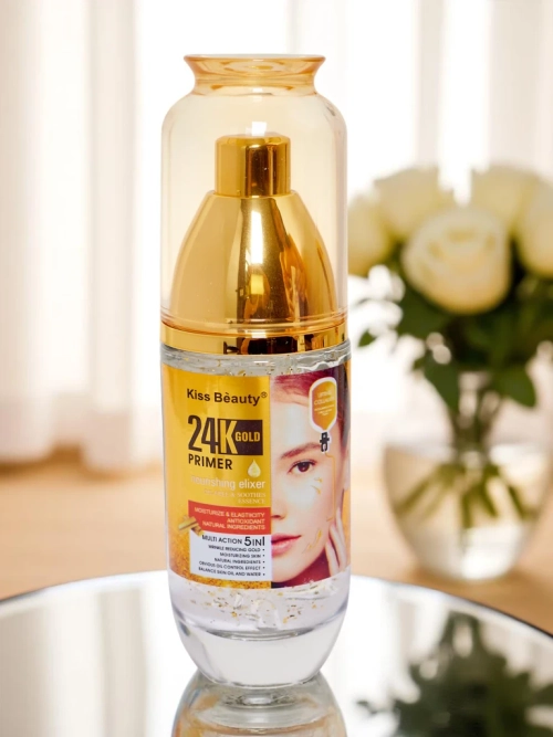 База-праймер для макіяжу 24K ЗОЛОТО зволожувальна 5-в-1