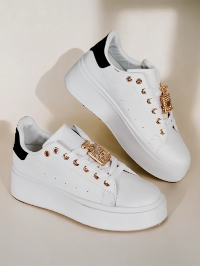 Royalfashion Damen Plattform Sportsneakers Oviger