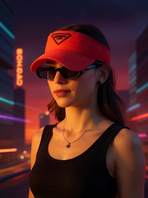 Royalfashion Неоновий козирок Glow Sun Visor