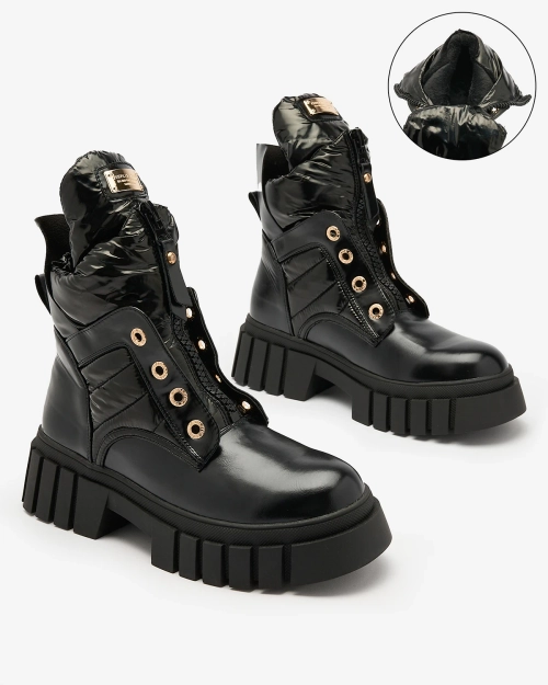 Жіночі черевики Royalfashion чорного кольору Selilka