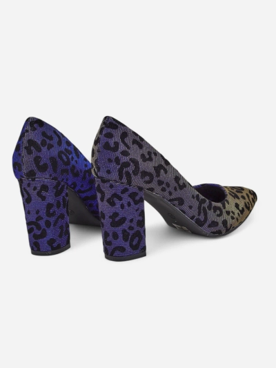Royalfashion Damen Pumps mit Leopardenmuster Leoart