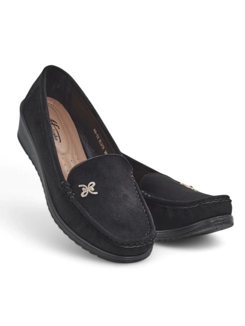 Royalfashion Жіночі мокасини на низькому каблуку Lomman