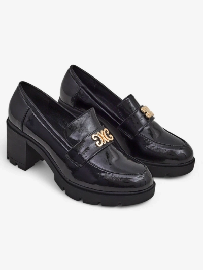 Royalfashion Damen-High Heels Mokassins Blascos