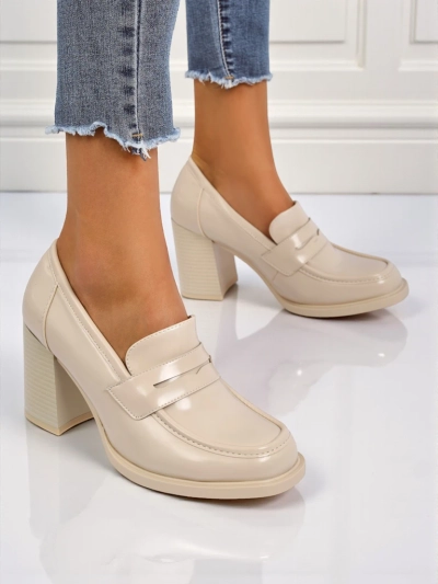 Royalfashion Damen Mokassins mit Absatz Minerva
