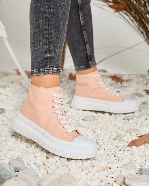 Royalfashion Powder Жіночі високі кеди Ates Sneakers
