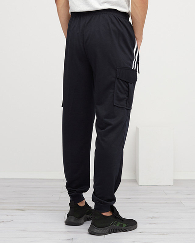 Marineblaue Jogginghose für Herren - Kleidung