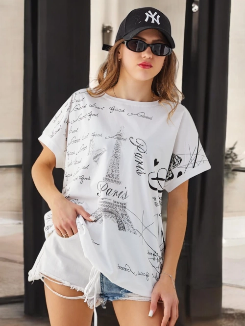 Royalfashion Бавовняна жіноча сорочка Good Paris