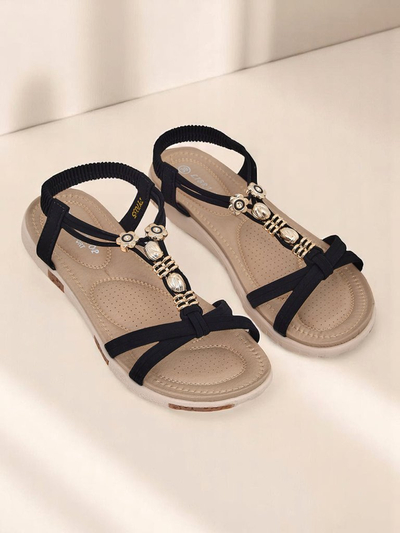 Royalfashion Damen verzierte Sandalen Veve