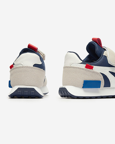 Kinder-Sportschuhe in marineblau-grau Kaxo- Footwear