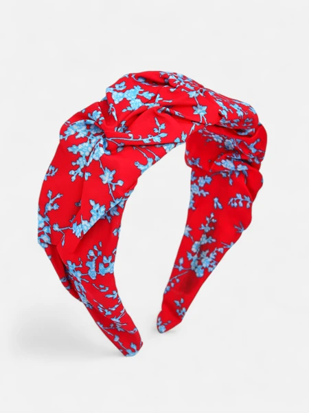 Royalfashion Haarband mit Raffung und Print