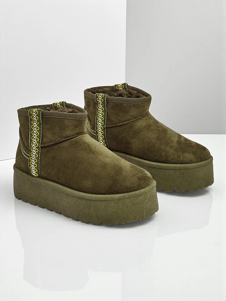 Kurze Damenstiefel a'la Schneestiefel Althea