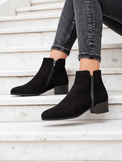 Botki Amicus Nero Elegante für Herbst und Winter