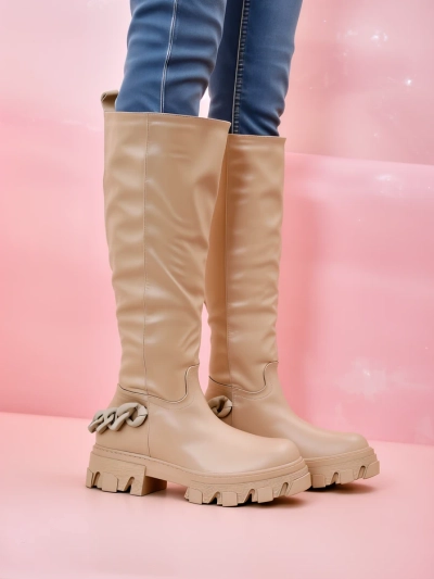Royalfashion Women's Defesisa High Boots
