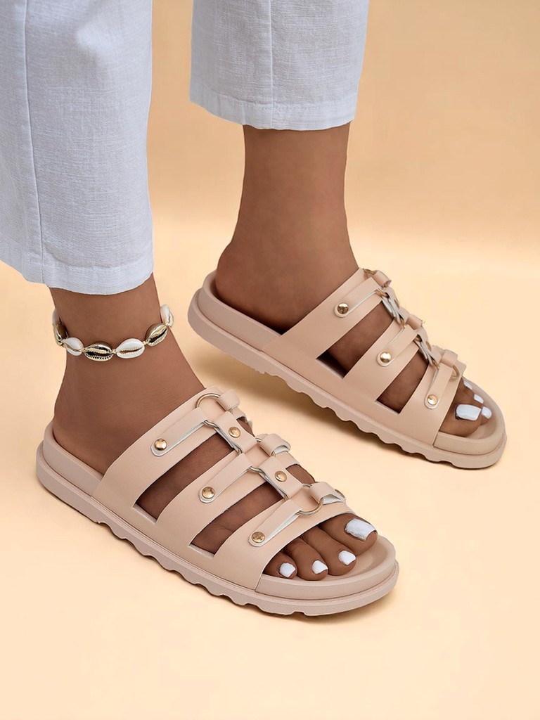 Royalfashion Damen Pantoletten Aurelia Roma