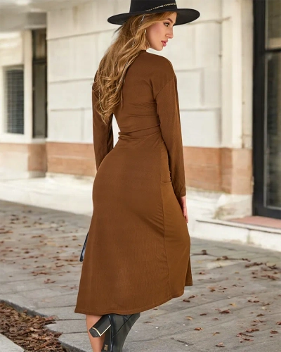 Royalfashion Damen-Midikleid