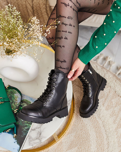 Royalfashion Damen Basurber Baggerstiefel