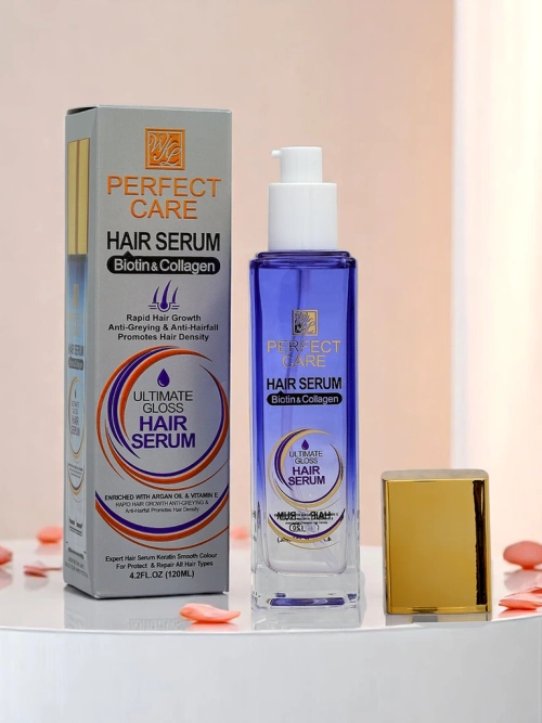 PERFECT CARE Сироватка для волосся на основі біотину - прискорює ріст, робить волосся густішим та запобігає випадінню волосся