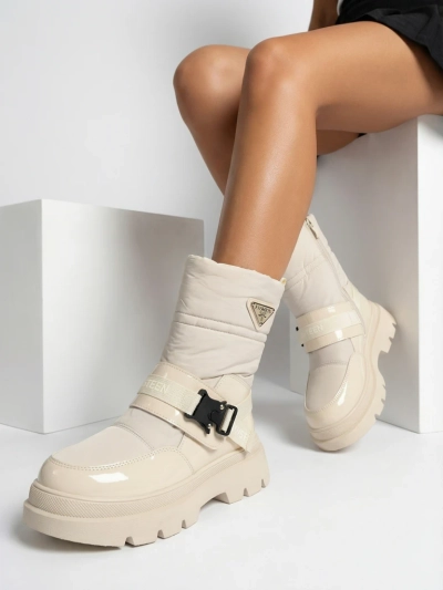 Royalfashion Damen Fileuri Schneestiefel