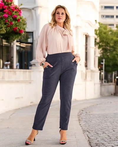 Royalfashion Women's insulated polka dot treggings