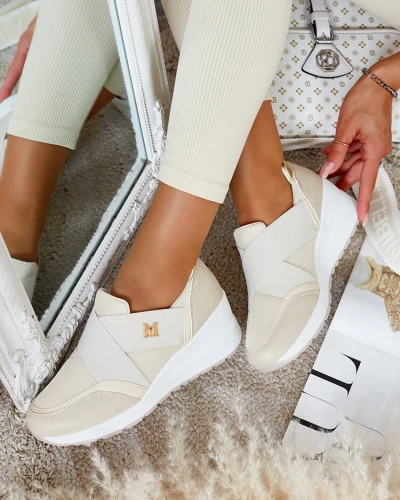 Royalfashion Жіночі спортивні кросівки на підборах Benntas