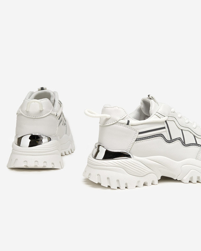 OUTLET Weiße Sportschuhe für Damen Jenirso Sneaker - Schuhe