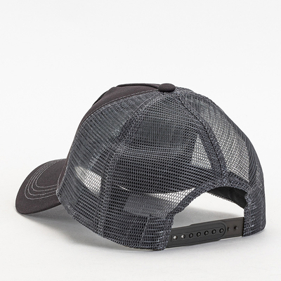 Graue Unisex-Baseballkappe – Accessoires