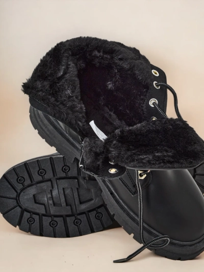 Royalfashion Damen isolierte Trapery-Stiefel Radoras