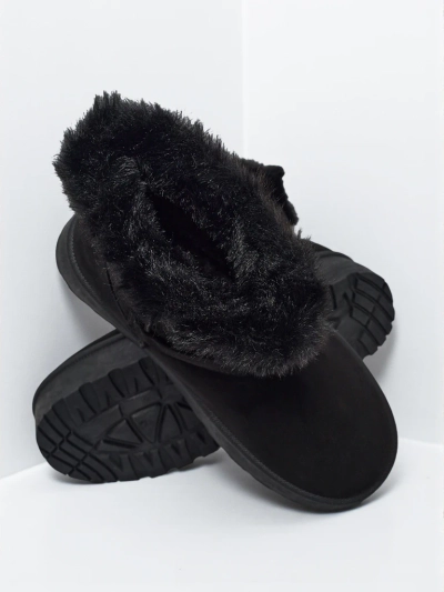 Royalfashion Kurze Damenstiefel a'la Schneestiefel Myrelle