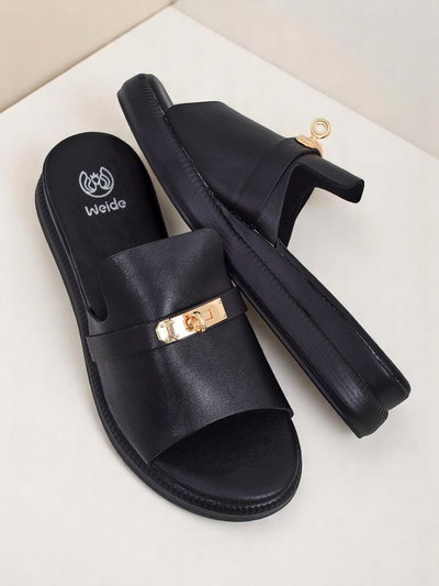 Royalfashion Damensandalen flach Rhapsody