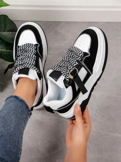 Royalfashion Damen Sport Sneakers Pitotti