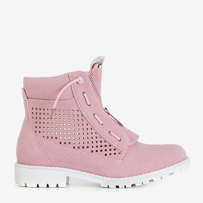 OUTLET Pink Ice Love durchbrochene Wanderschuhe für Damen - Schuhe