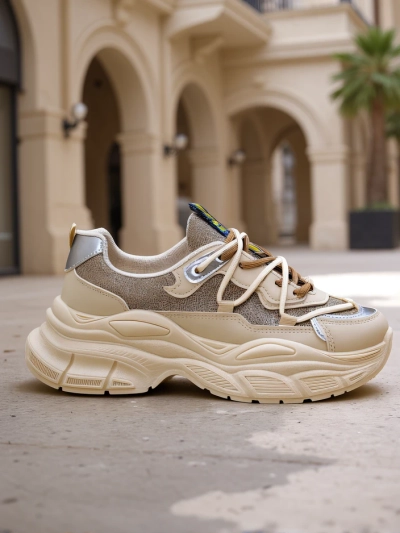 Royalfashion Damen Sneakers auf dicker Sohle Teresii