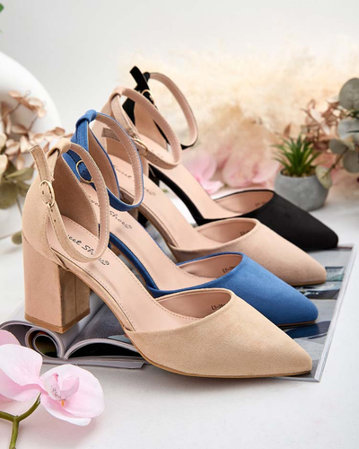 Royalfashion Damen Lilolla Pfostenpumps