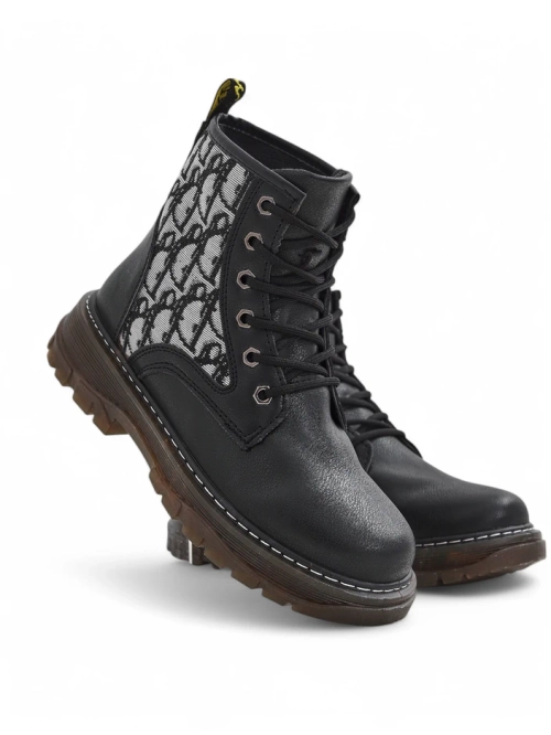 Royalfashion Жіночі черевики на щиколотці з принтом Efrioz