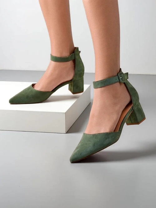 Royalfashion Жіночі туфлі на низькому каблуці Celle